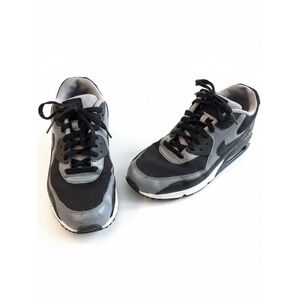 Nike Air Max 90 Black Wolf Grey 537384-053 Men's Size 9.5